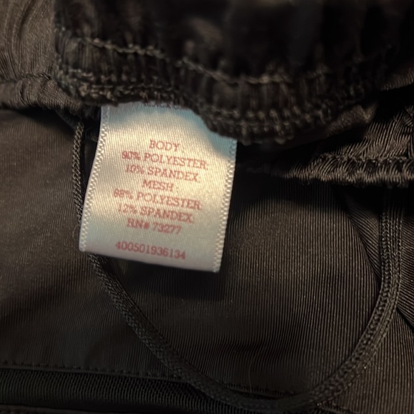 SO black polyester athletic shorts size S - Picture 3 of 4